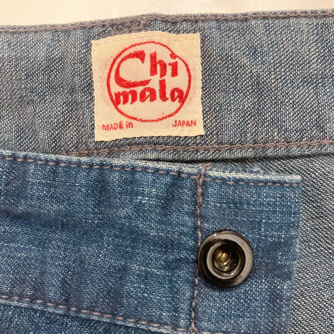 chimala チマラ インディゴ ペインターパンツ デニム 26