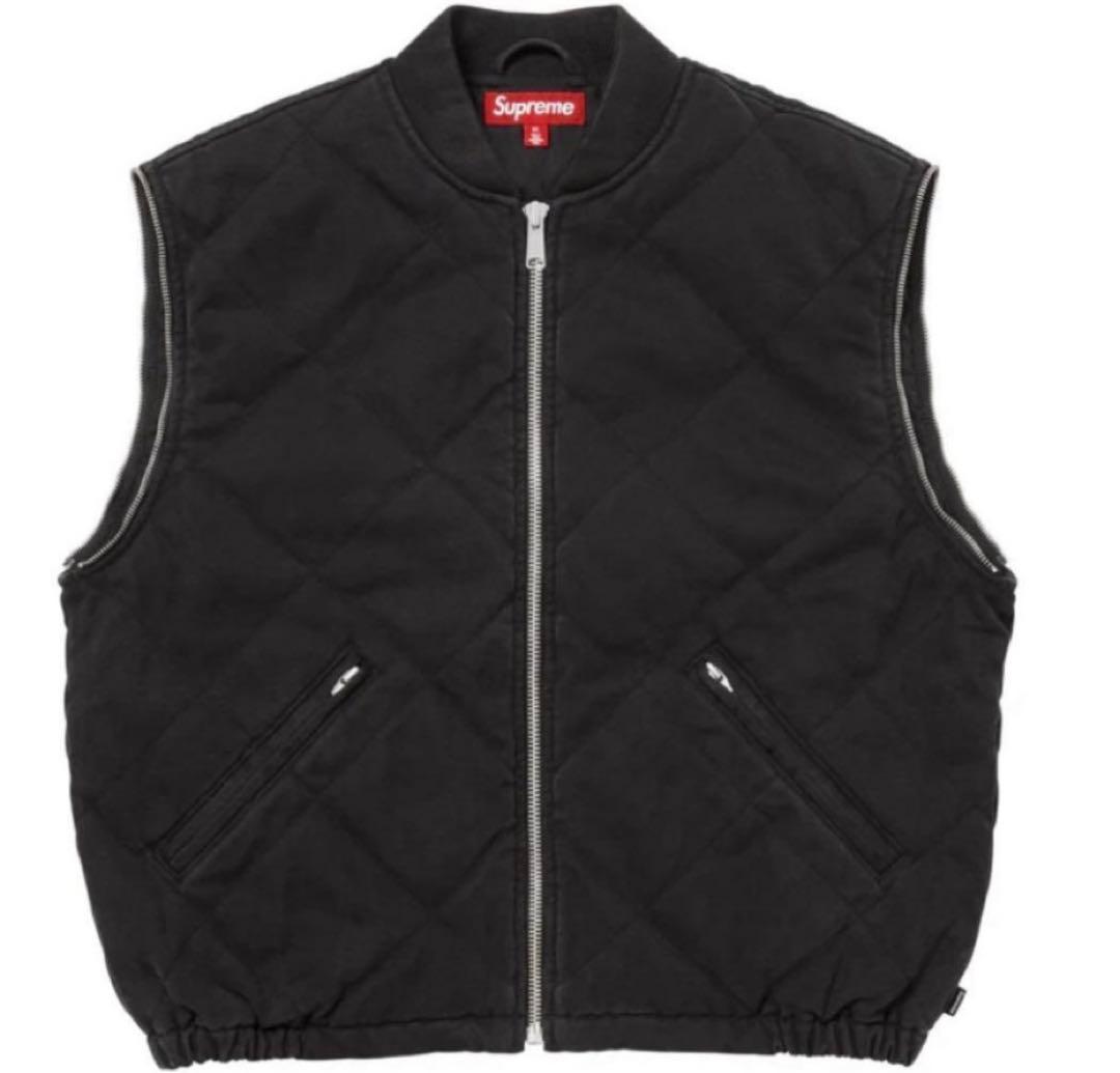 ジャケット・アウター Supreme Zip-Off Sleeve Quilted Bomber
