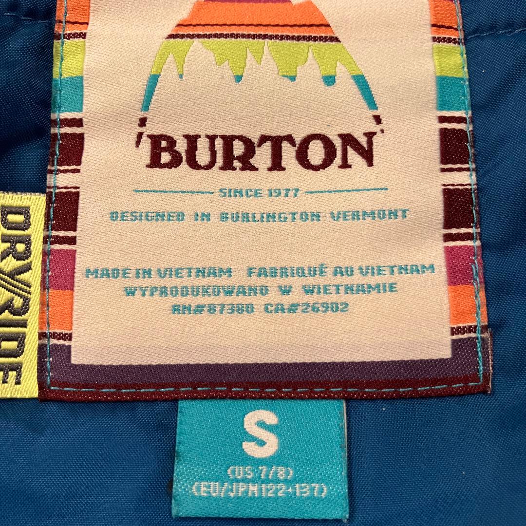 BURTON ウェア　キッズ　S 122-137cm