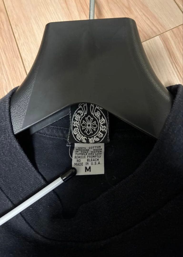 クロムハーツ　ホースシュー　セメタリークロスプリント　ポケット付きTシャツ
