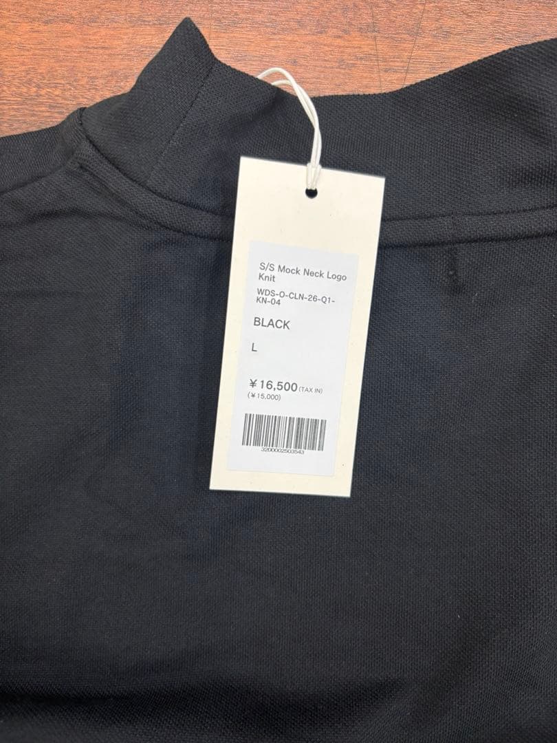 WIND AND SEA S/S Mock Neck Logo Knit ゴルフ