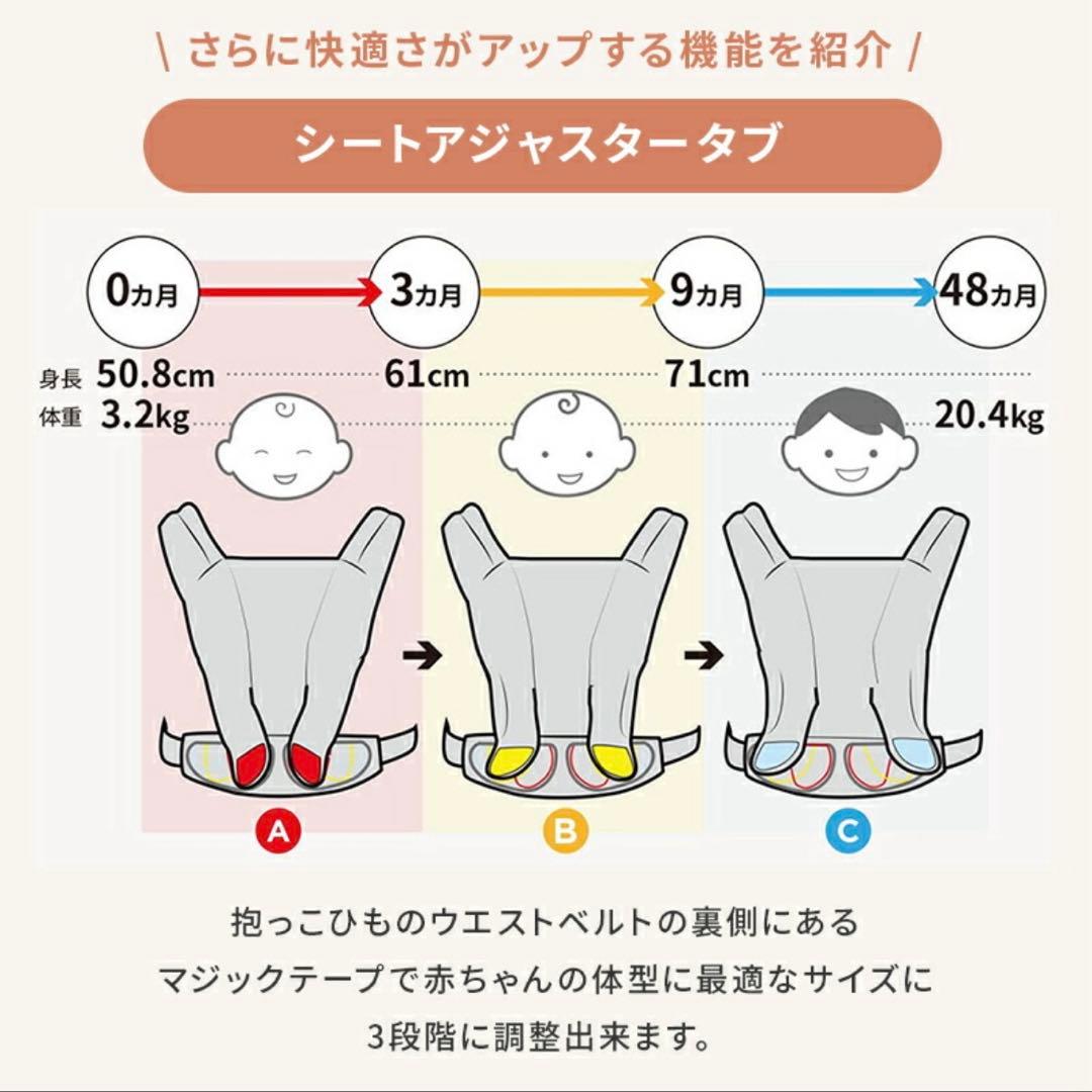エルゴ♡抱っこ紐　グレー
