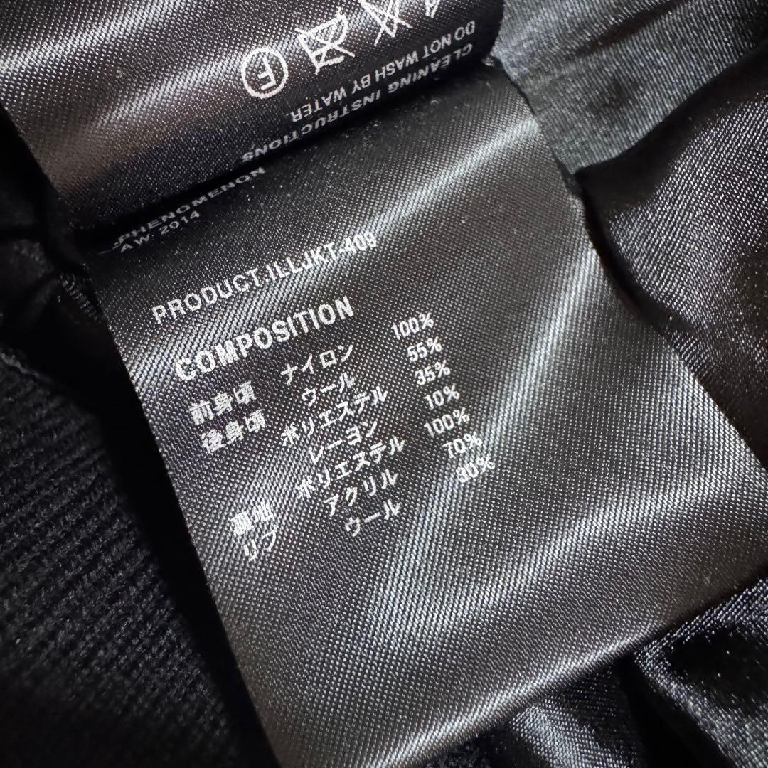 美品 phenomenon 14aw MA-1 ハーフスリーブ 半袖