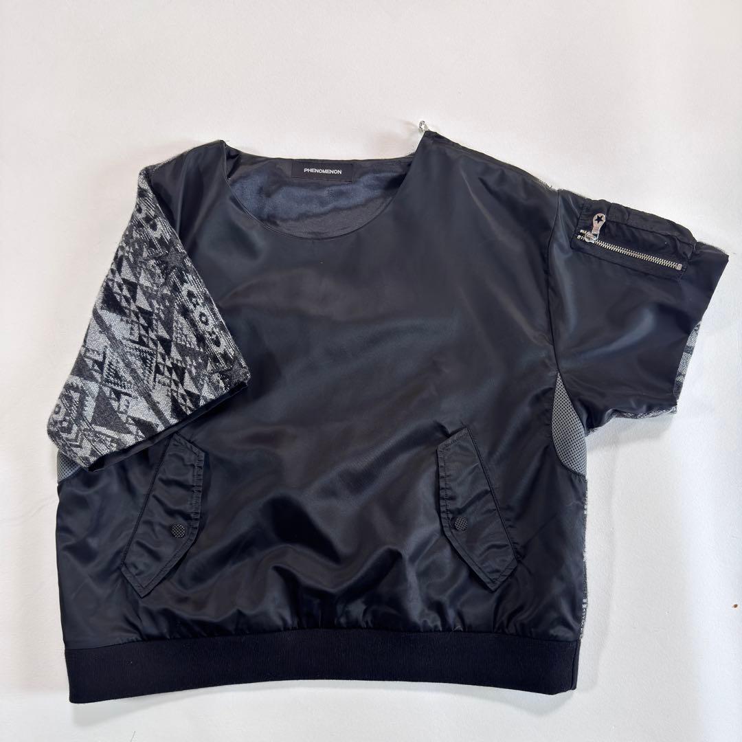 美品 phenomenon 14aw MA-1 ハーフスリーブ 半袖