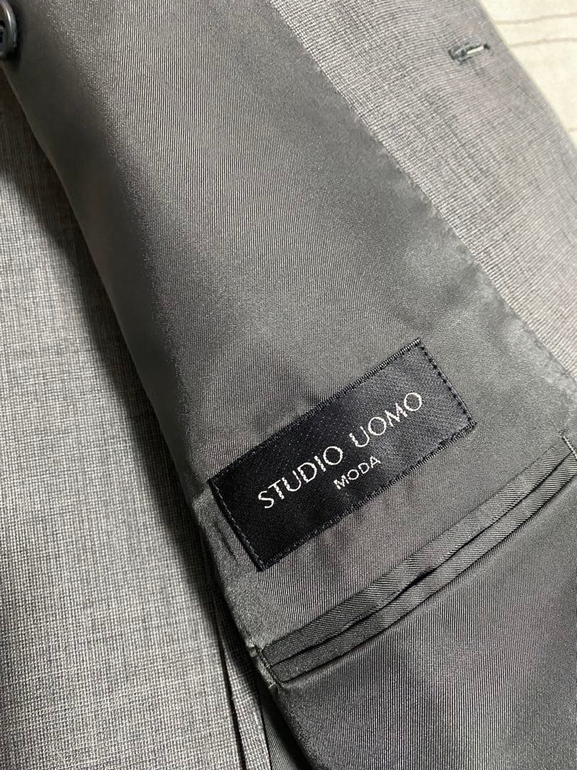 新品　STUDIO UOMO◇スタジオウオモ◇メンズスーツセットアップ