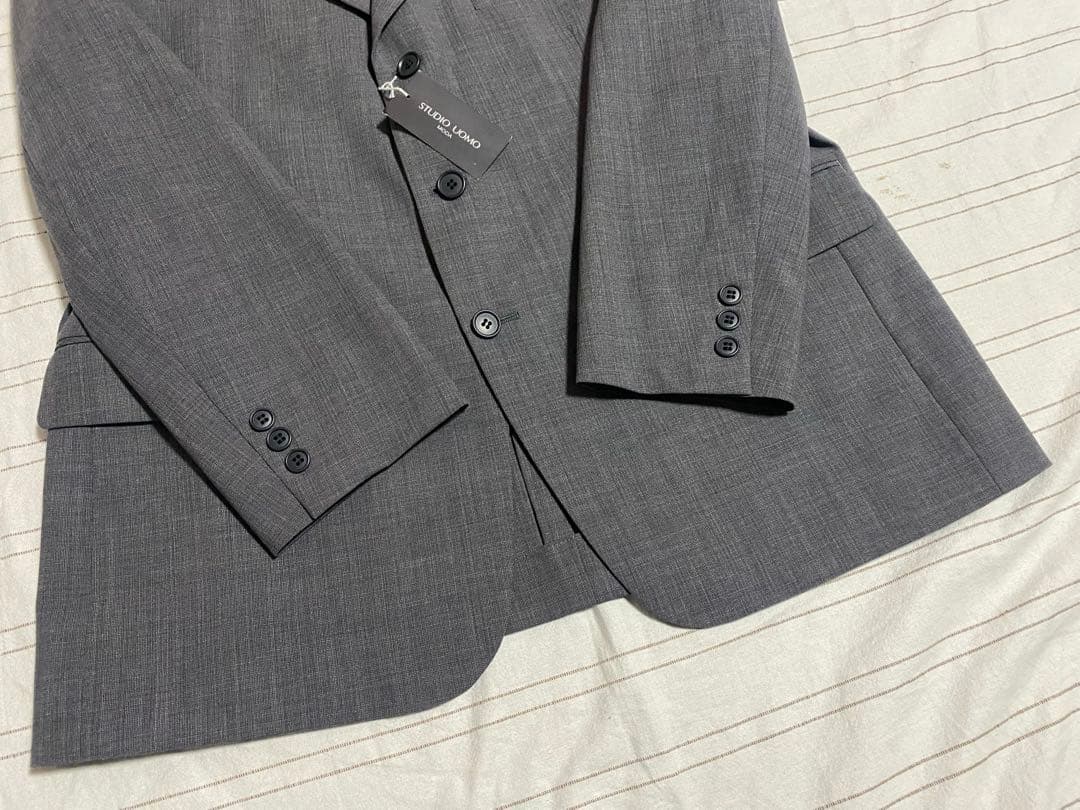 新品　STUDIO UOMO◇スタジオウオモ◇メンズスーツセットアップ