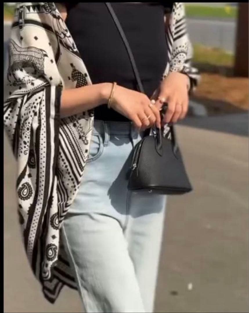LiLiRena 大判スカーフCashmere Horse scarf ストール