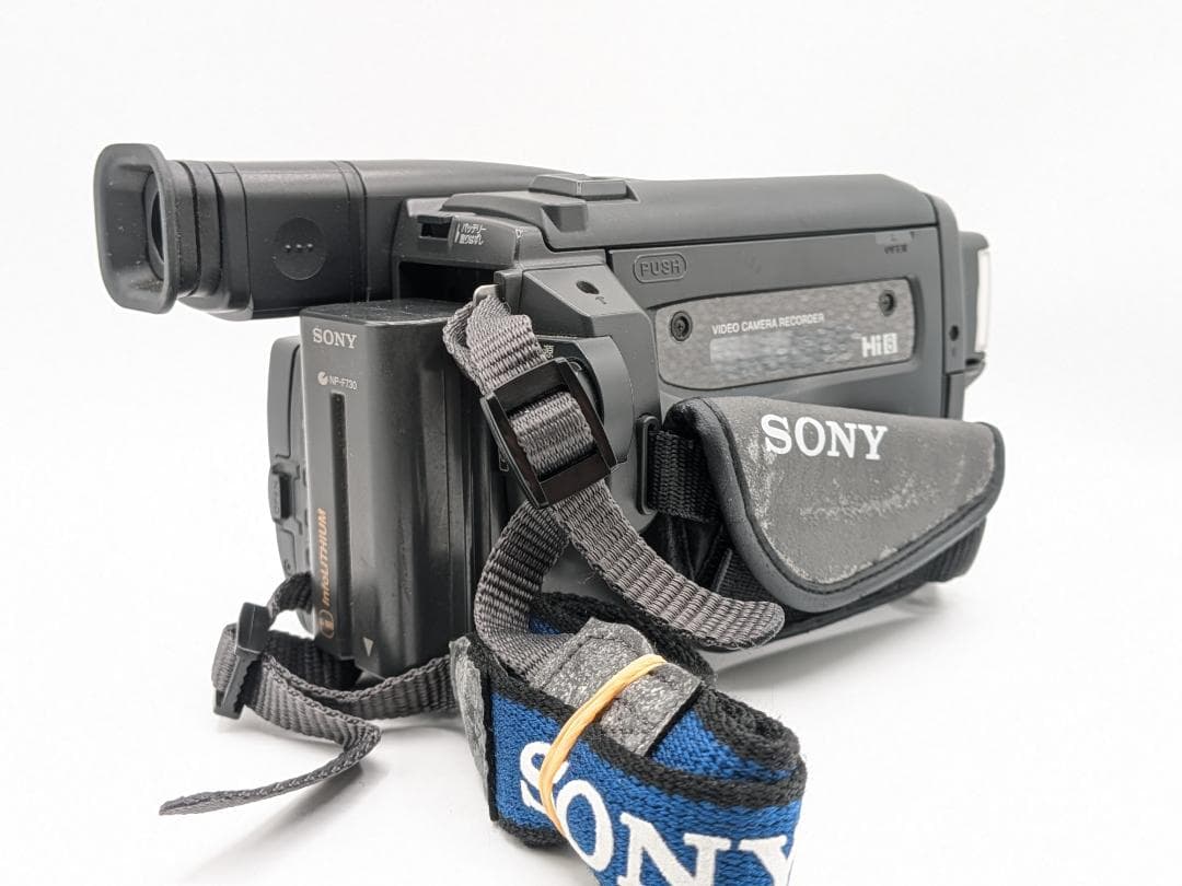 【デジタイズ用途に最適】SONY Hi8ハンディ CCD-TRV86