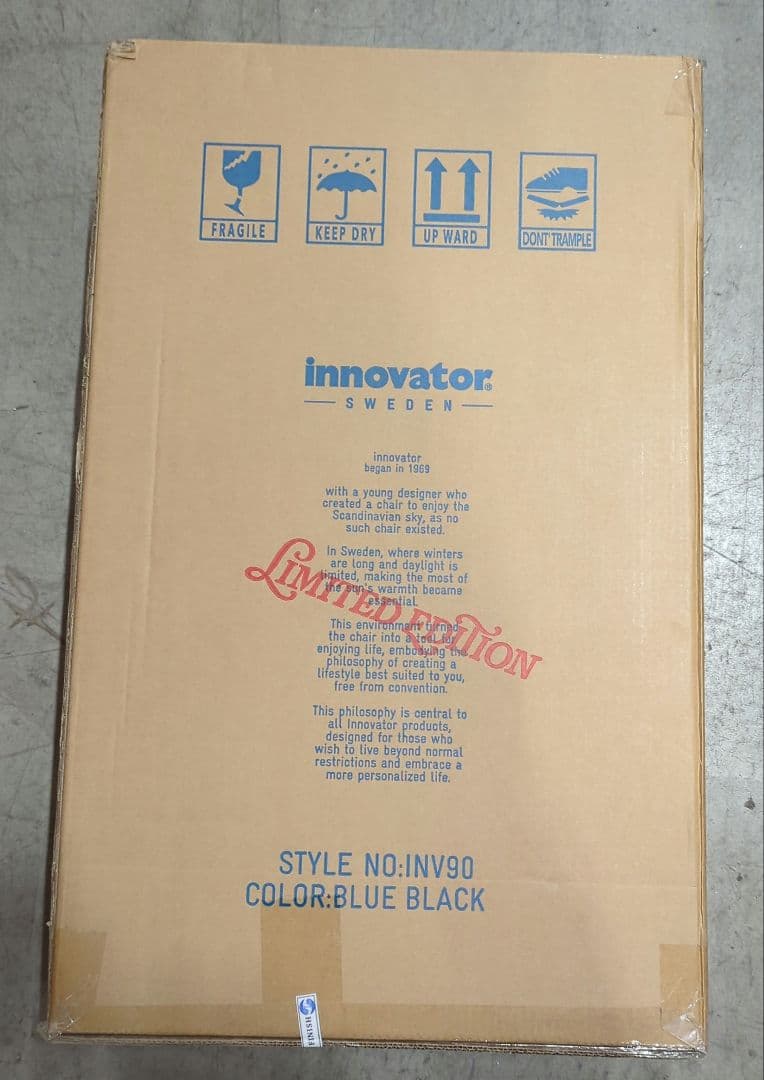 N*p様 イノベーター INV90 LARGE スーツケース Lサイズ フロント