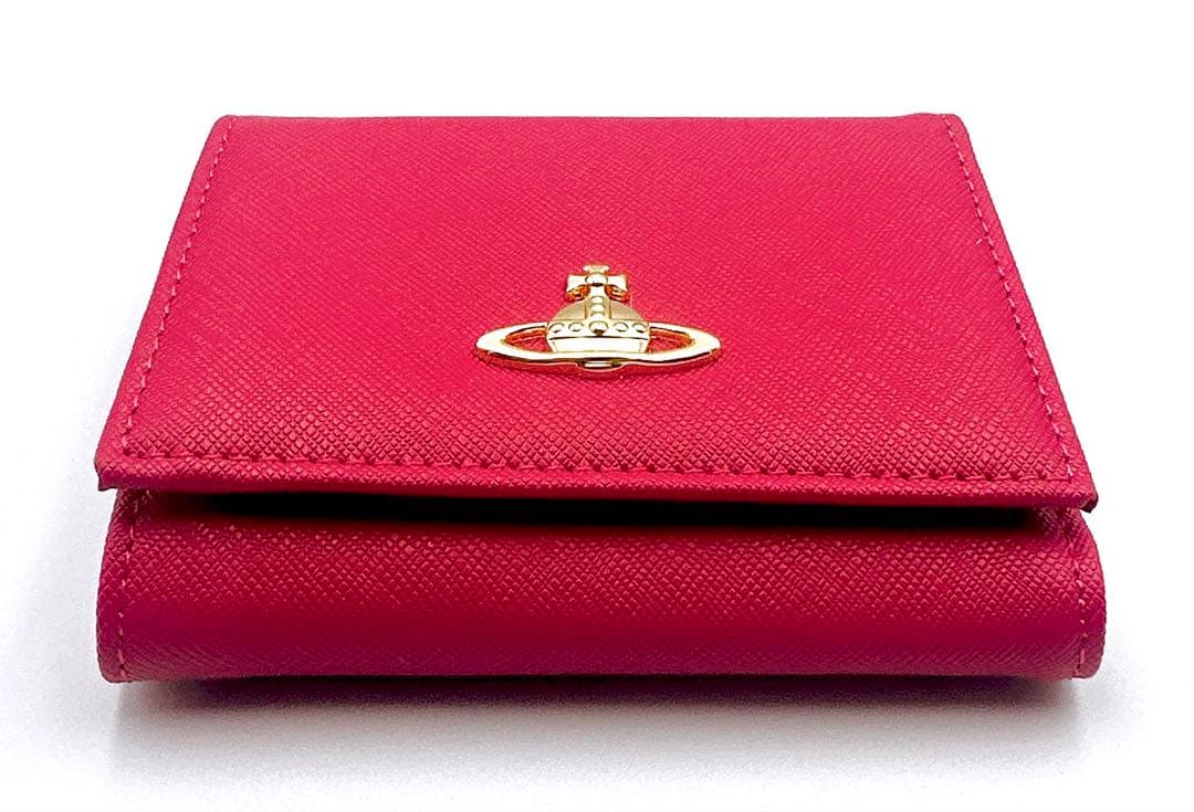【新品✦希少】Vivienne Westwood 三つ折り財布 ピンク 可愛い