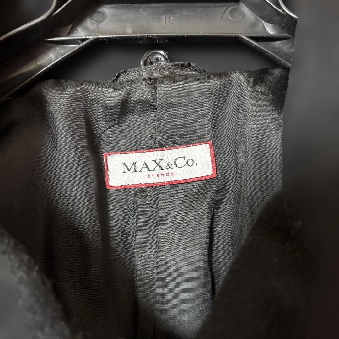 MAX＆Co. の黒のコート