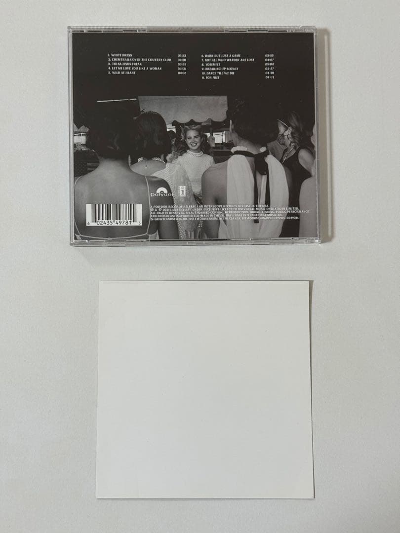 Lana Del Rey　直筆サイン入りCD