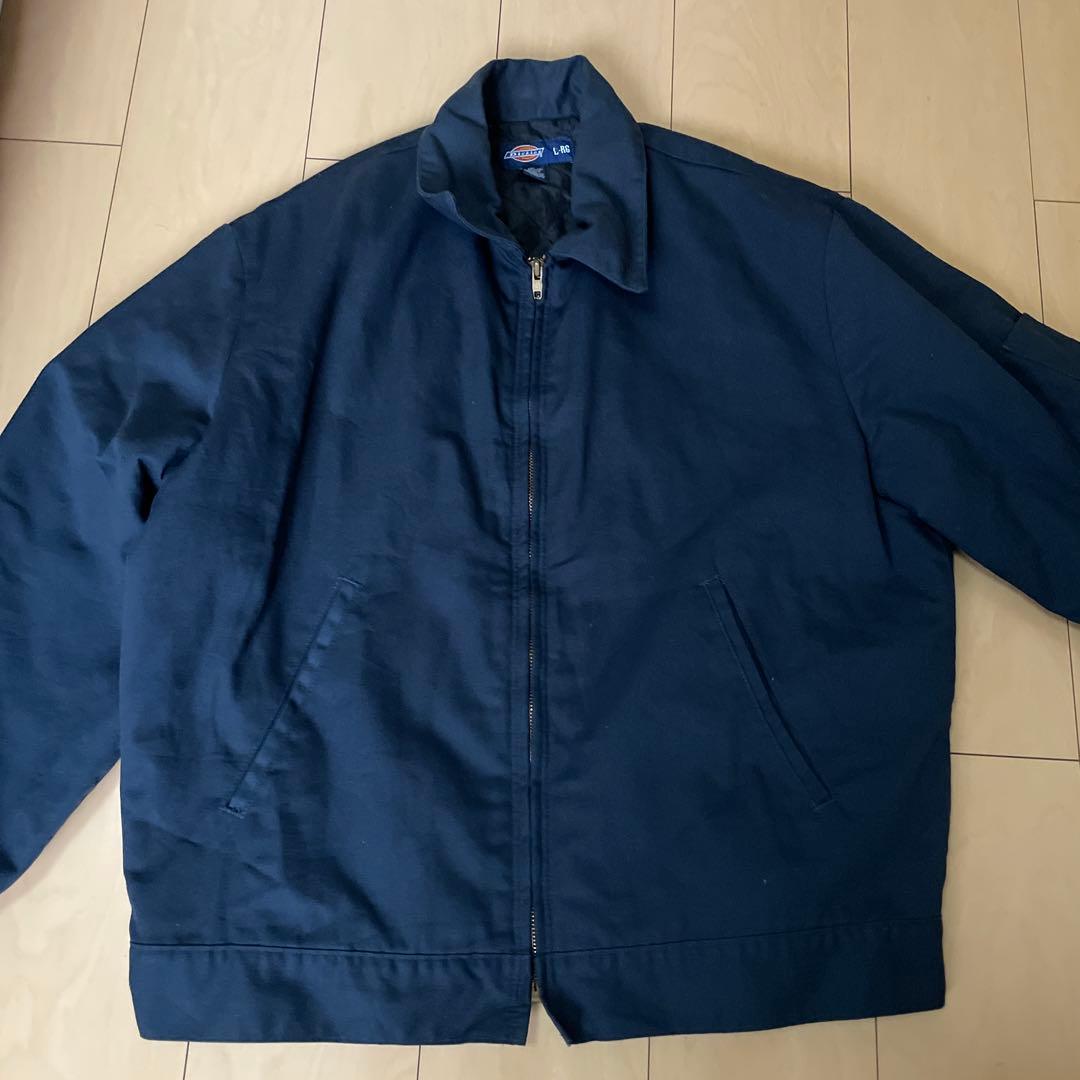 Dickeis ワークジャケット　ネイビー　Lサイズ