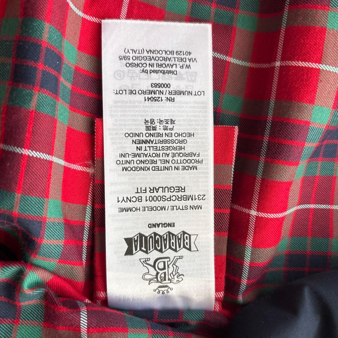 Baracuta G9 ジャンパー ネイビー 40