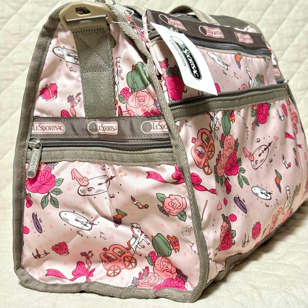 レスポートサック　シンデレラ　ディズニー　MED WEEKENDER ポーチ付き
