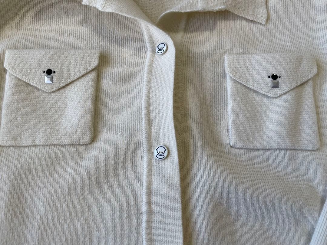 新品　PICONE アイボリー　カーディガン