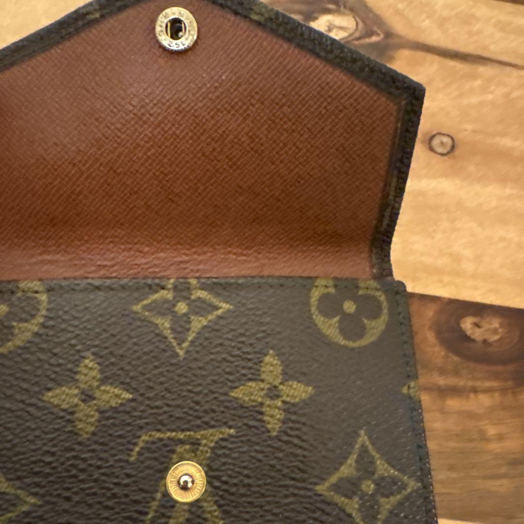 LOUIS VUITTON モノグラム ポルトモネビエ カルトクレディ 三つ折り