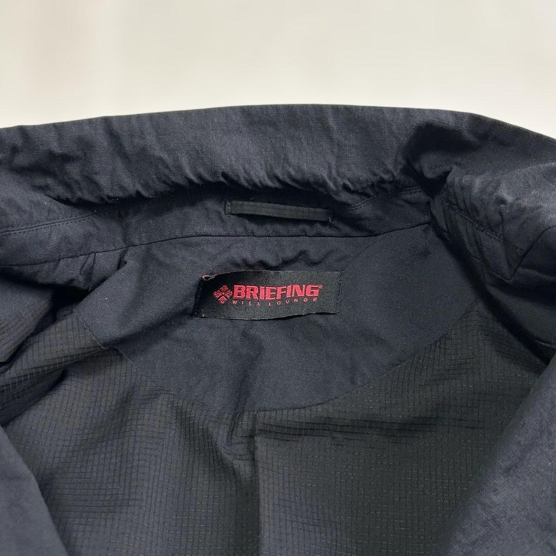 美品 ブリーフィング ウィルラウンジ ストレッチ トラベル ジャケット S 黒