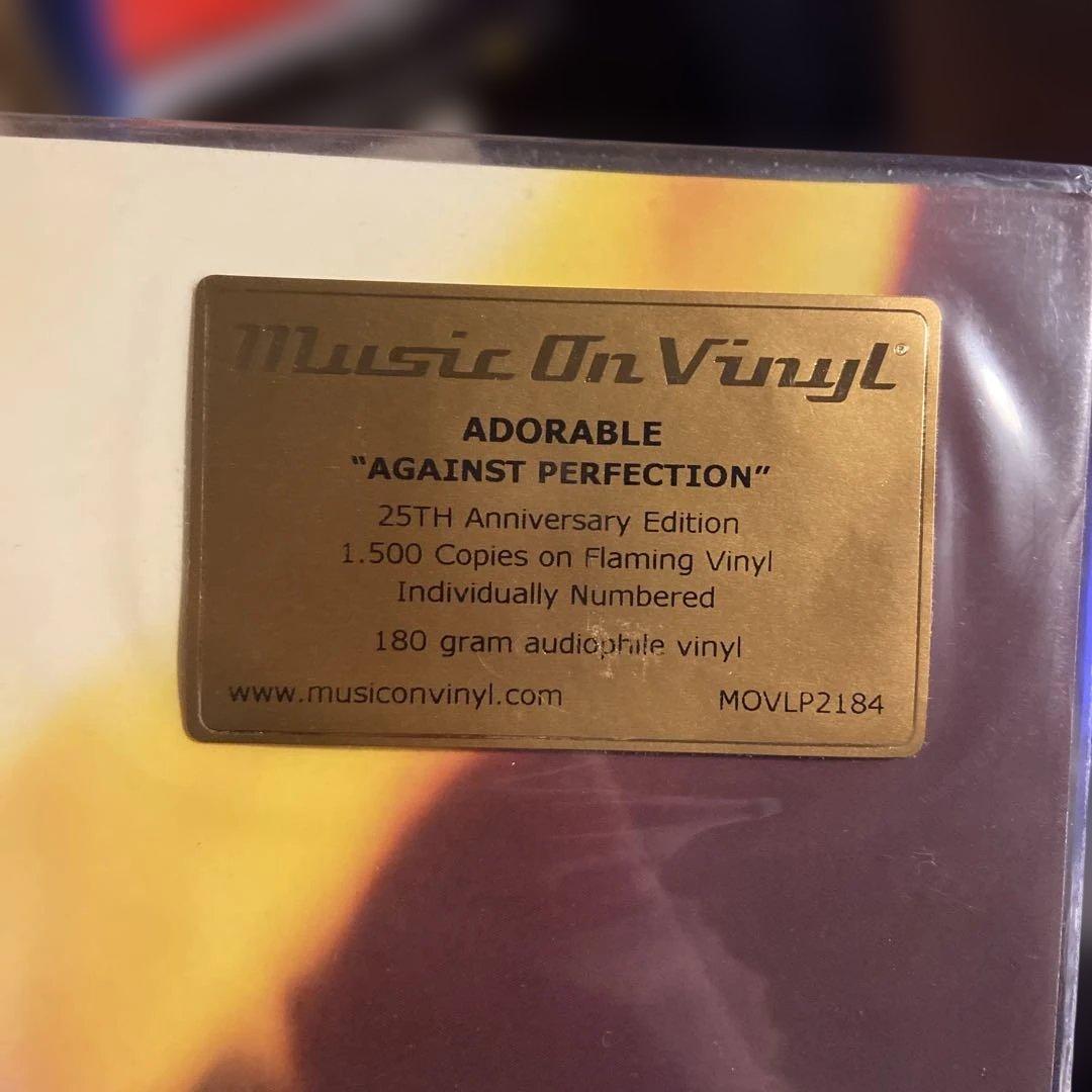 adorable - against perfection レコード
