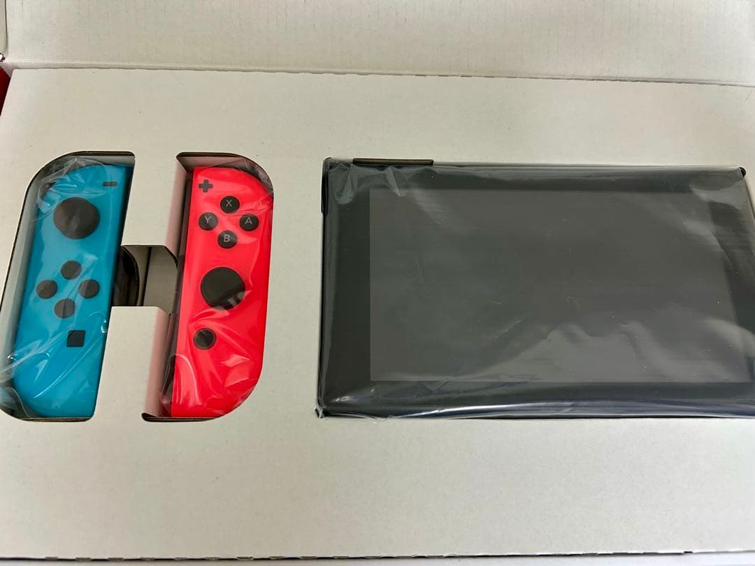 【付属品完備】Nintendo Switch 本体 青/赤 Joy-Con付き