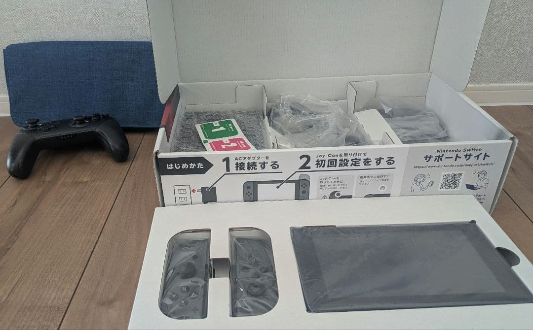 Nintendo Switch グレー本体 付属品あり
