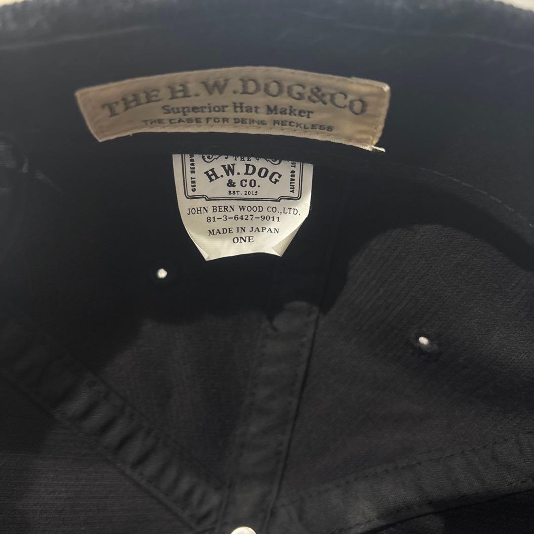 【美品】THE H.W DOG&CO. CORDUROY WORKERS CAP