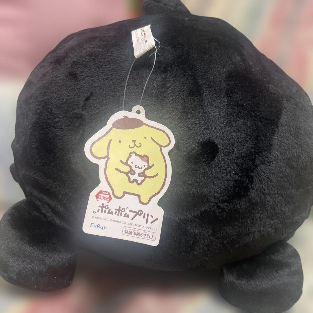 ポムポムプリン ブラックフライデー BIGぬいぐるみ