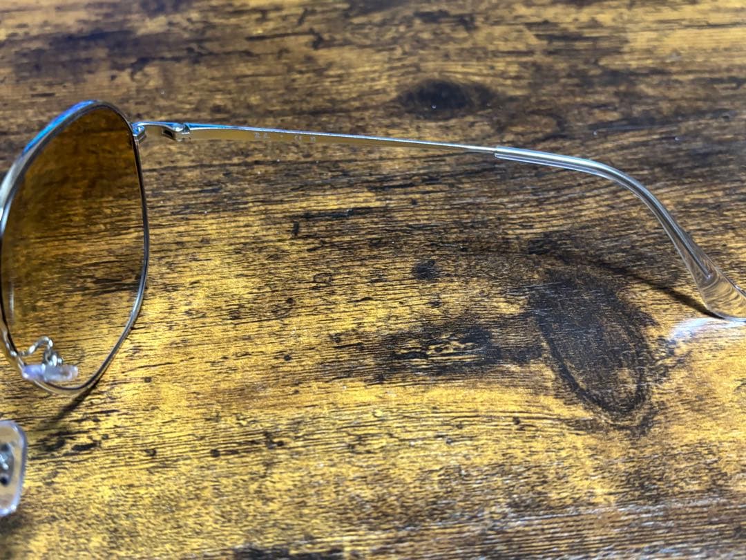 レイバン Ray-Ban サングラス RB3680D シルバー×ブラウン