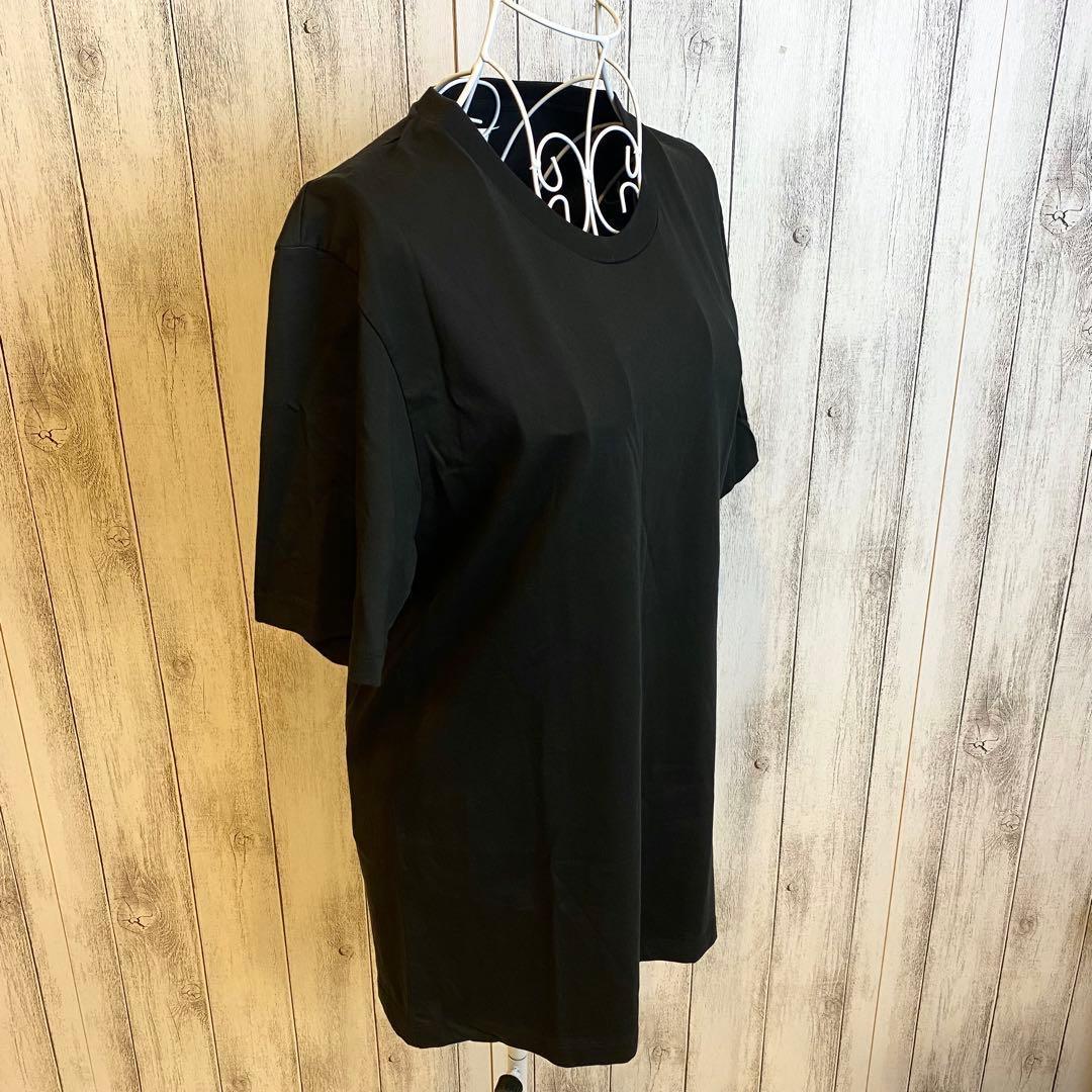 【美品☆定番】メゾンマルジェラ 半袖Tシャツ 4ステッチ ブラック 黒 48 L