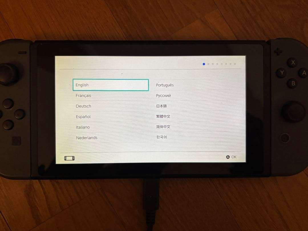 Nintendo Switch グレー 本体 完品