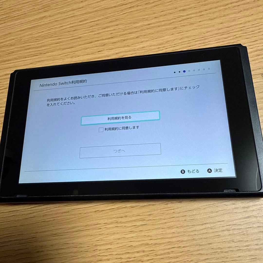 Nintendo Switch 本体のみ　動作確認済み　初期化済み
