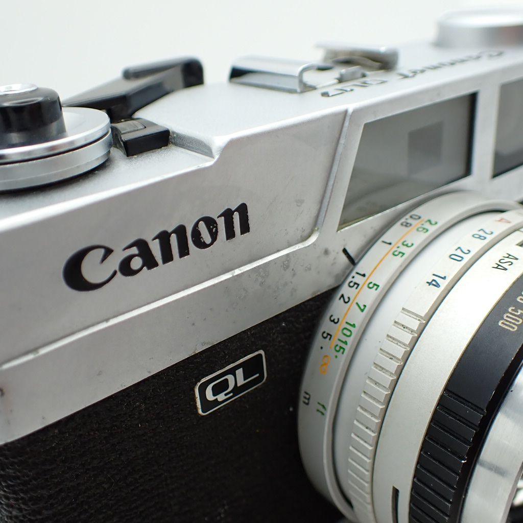 【動作確認済】Canon New Canonet QL17 動作確認用電池付き