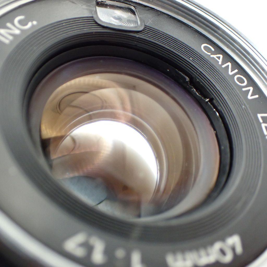 【動作確認済】Canon New Canonet QL17 動作確認用電池付き