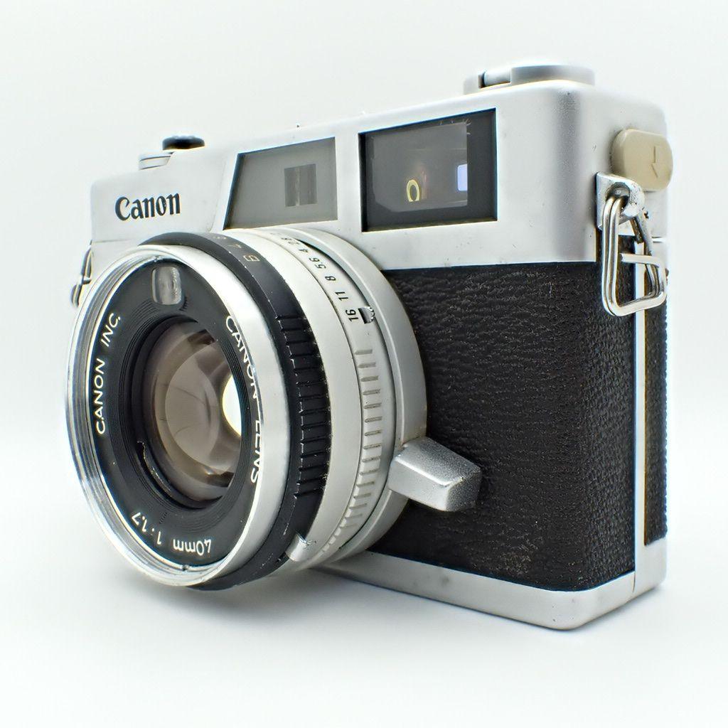 【動作確認済】Canon New Canonet QL17 動作確認用電池付き
