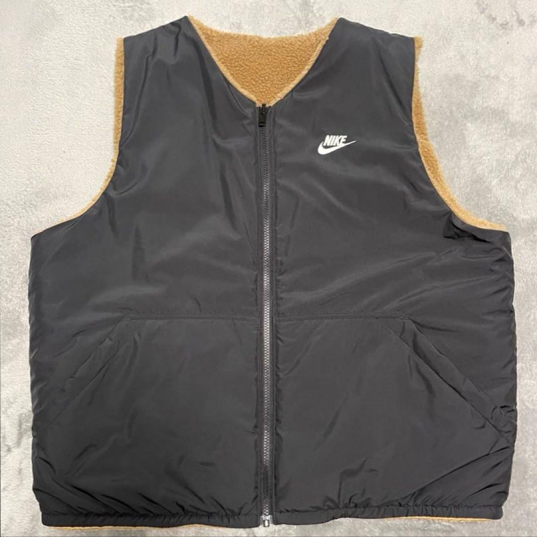 【美品】希少サイズ！ NIKE フリース リバーシブルフリースボア XXL