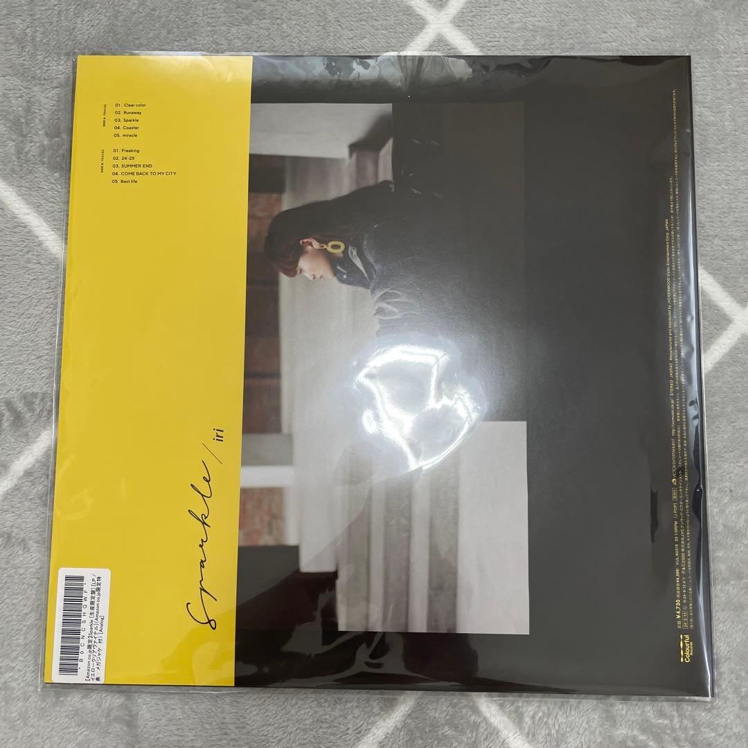 iri Sparkle 【完全限定生産盤】アナログレコード 新品未開封
