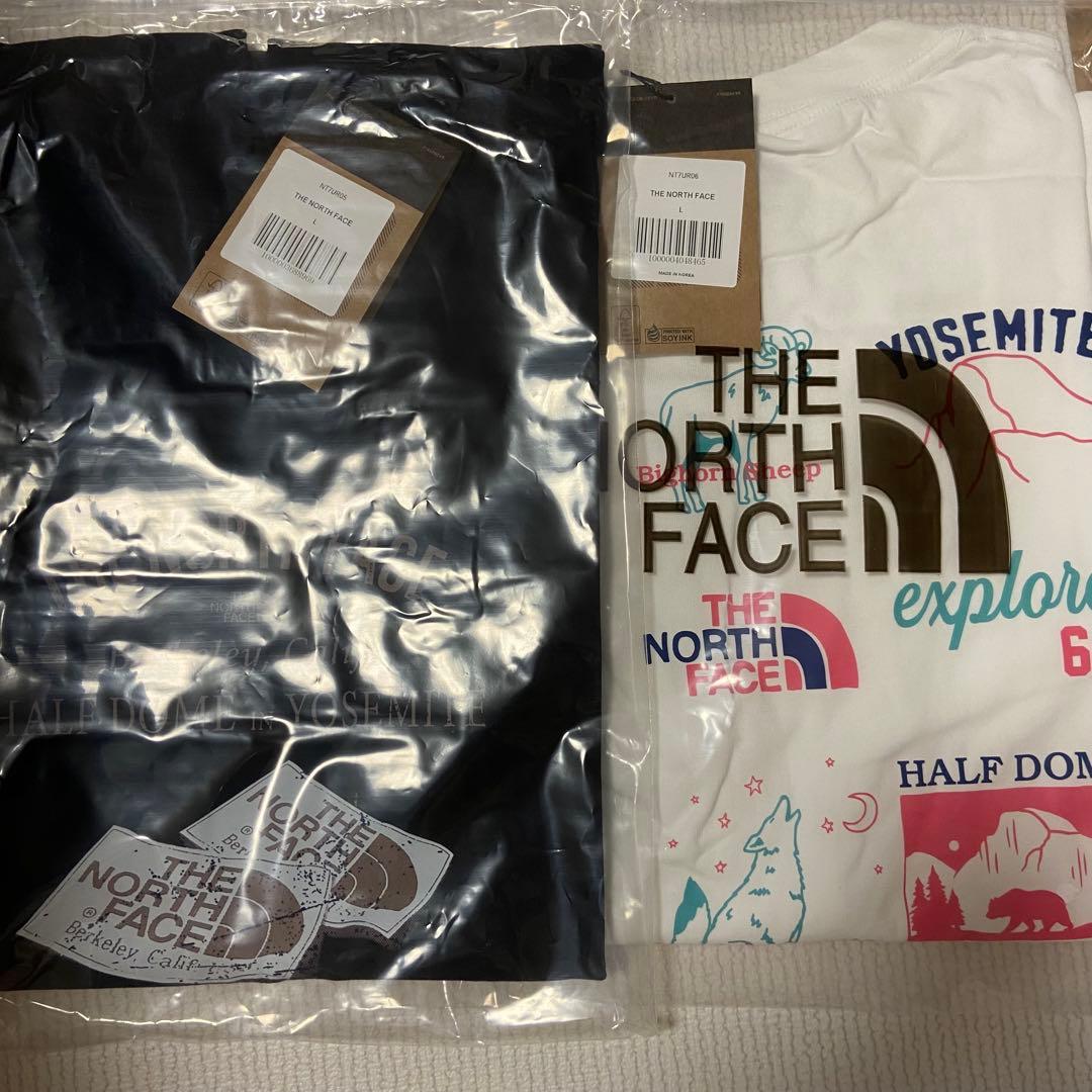 韓国限定☆THE NORTH FACE Tシャツ 半袖 メンズ Lサイズ