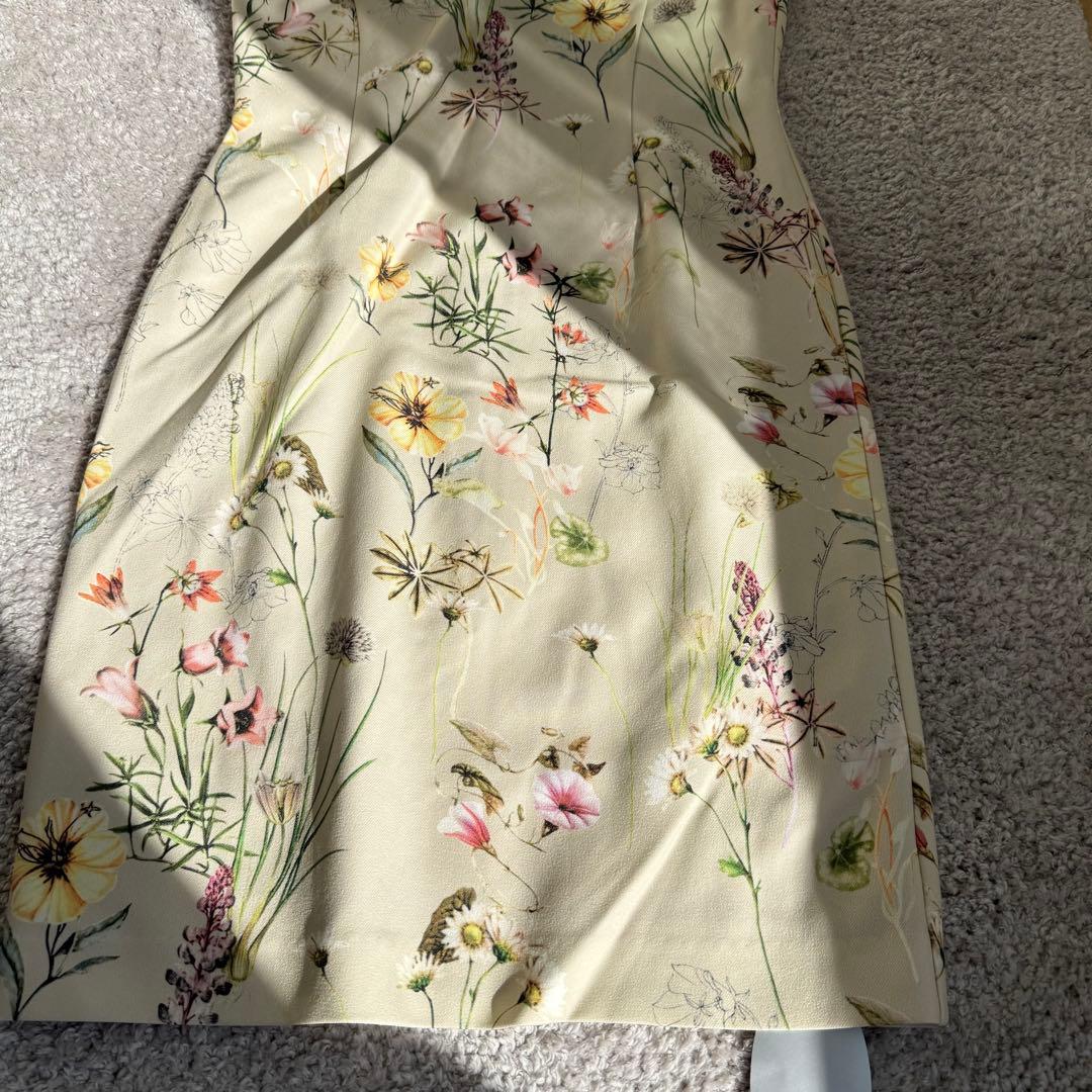 DAMA collection ダーマコレクション　花柄ノースリーブワンピース