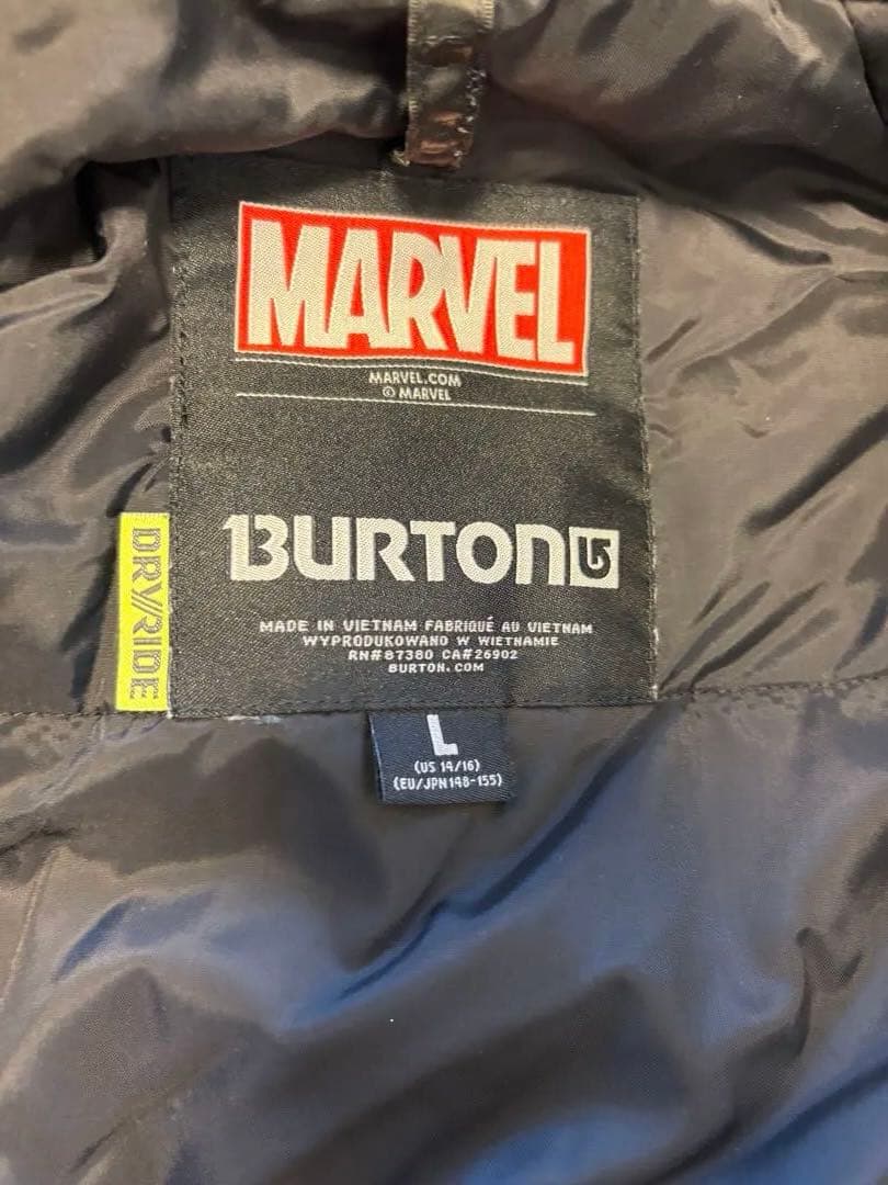 BURTON Marvel スノーボードウェア 子ども用