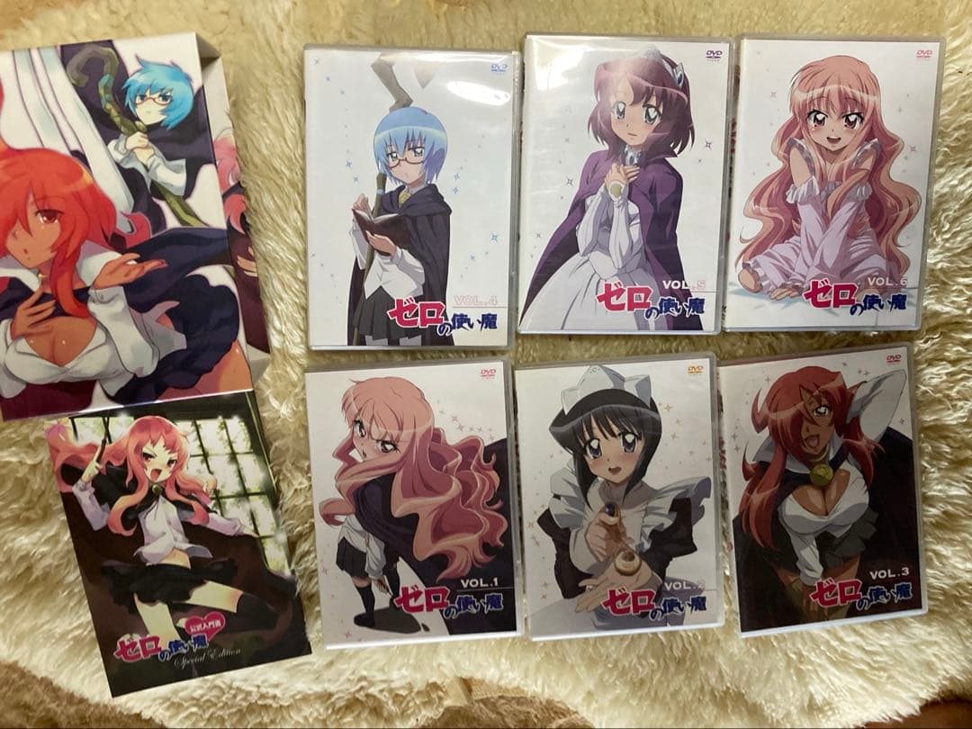 ゼロの使い魔 DVD 全6巻セット