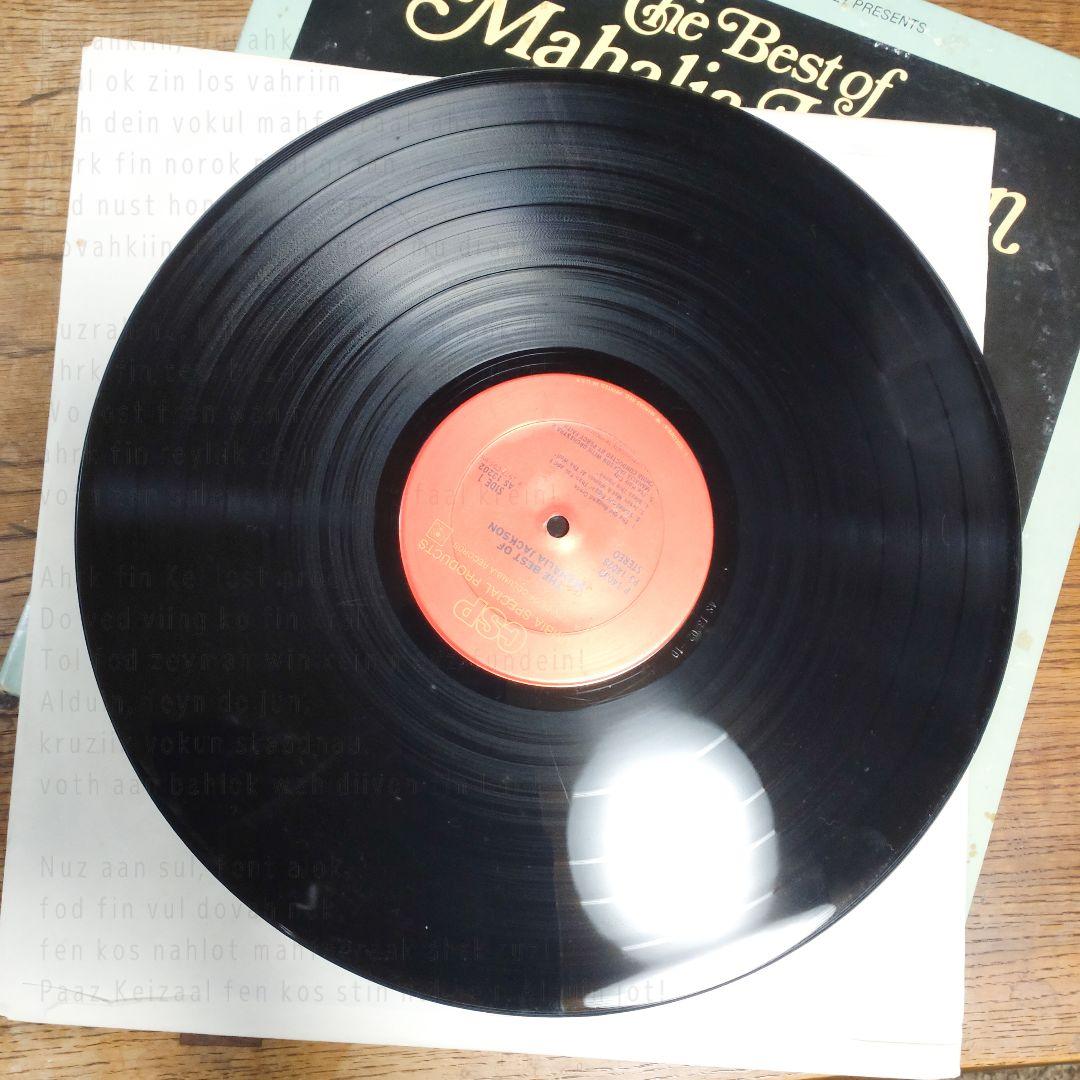 12inchLP／The Best of Mahalia Jackson