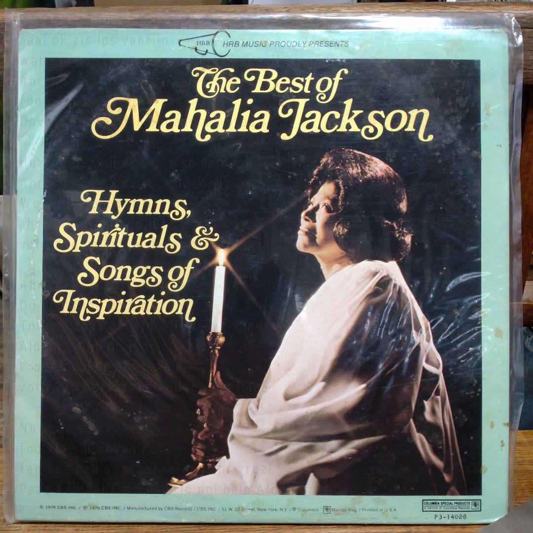 12inchLP／The Best of Mahalia Jackson