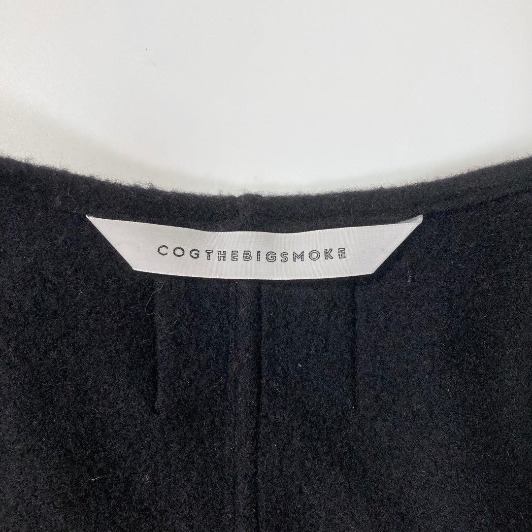 COGTHEBIGSMOKE KENSINGTON COLLARLESS コート