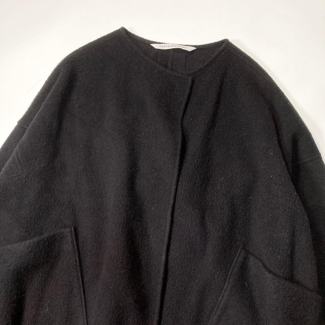 COGTHEBIGSMOKE KENSINGTON COLLARLESS コート
