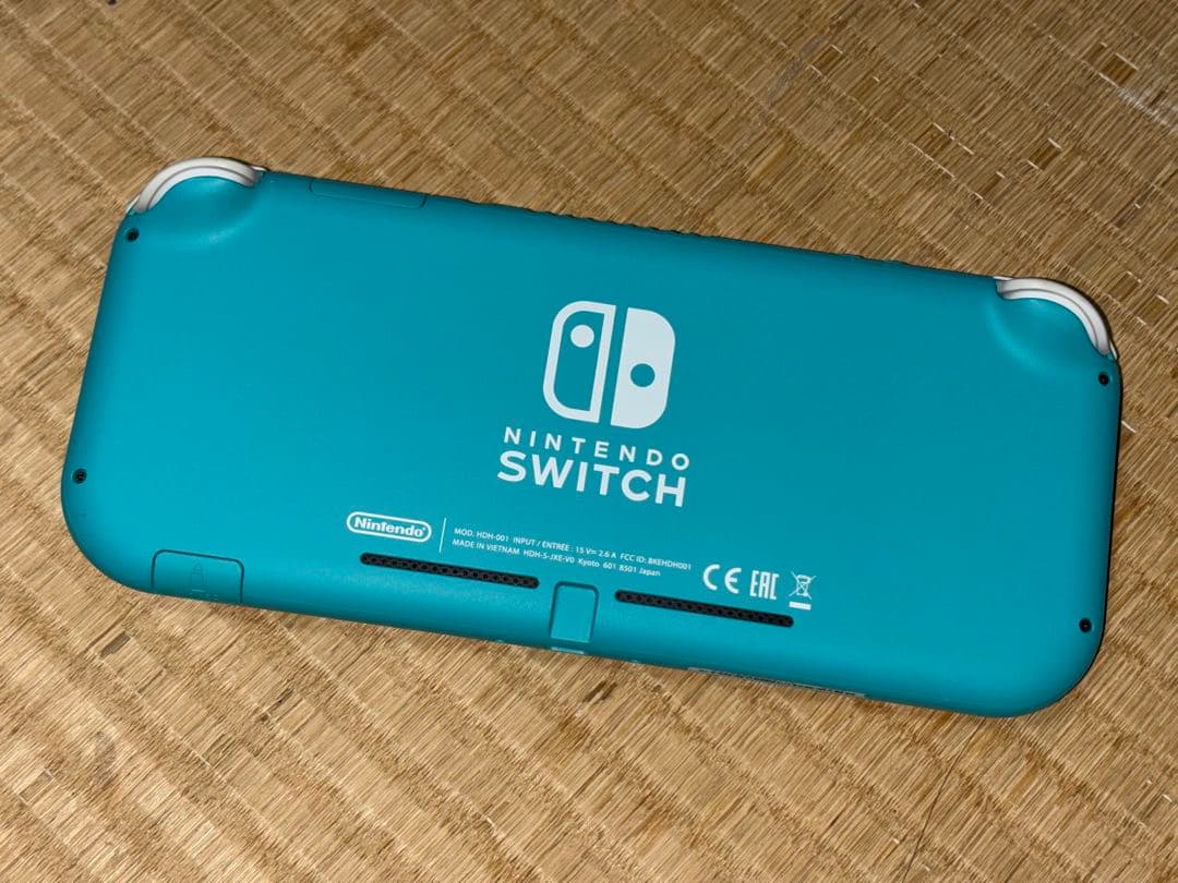 Nintendo Switch lite(ターコイズ) 外箱、説明書なし