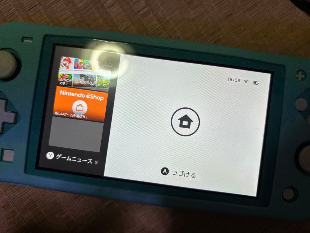 Nintendo Switch lite(ターコイズ) 外箱、説明書なし