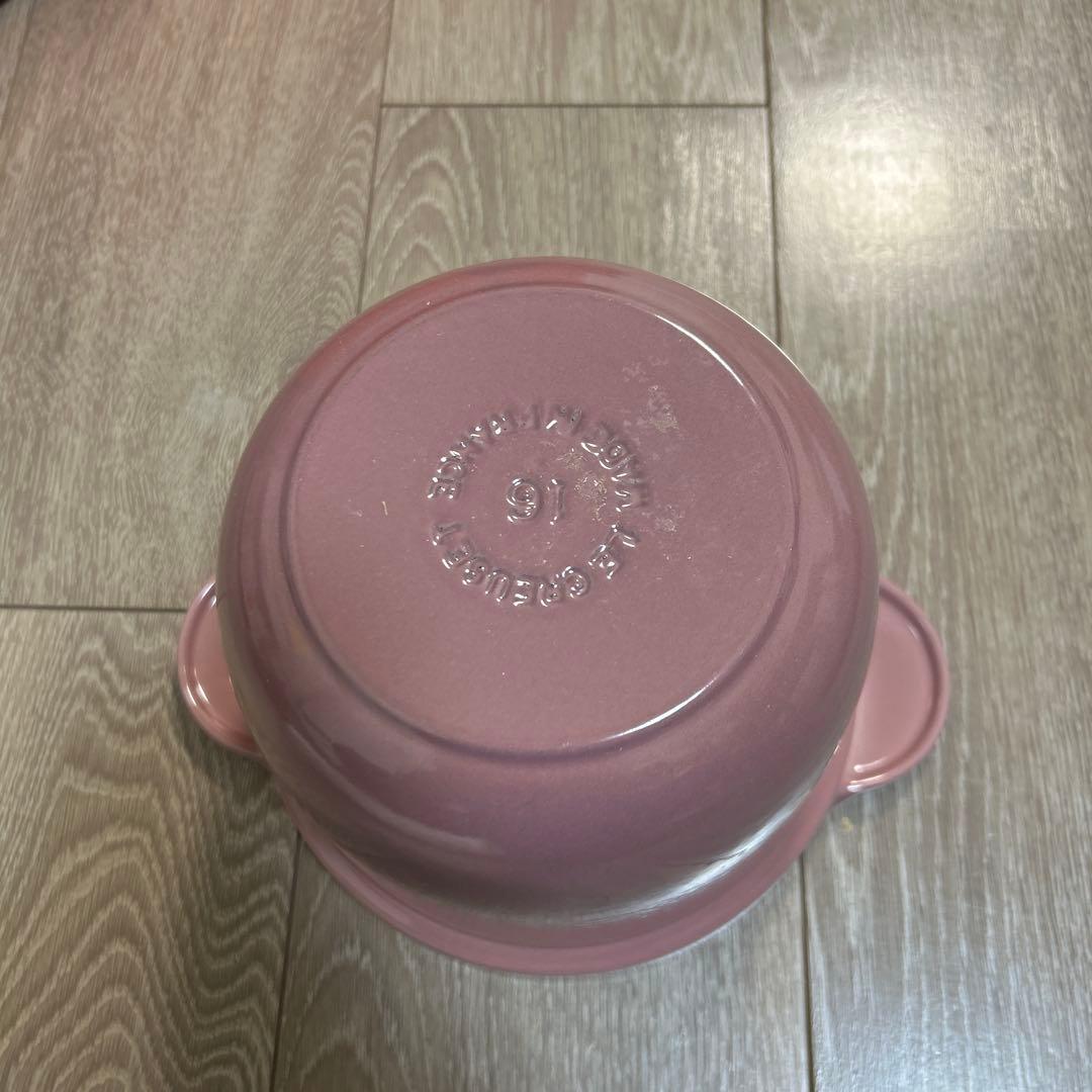 LE CREUSET 両手鍋 モーブピンク 2.0L 18