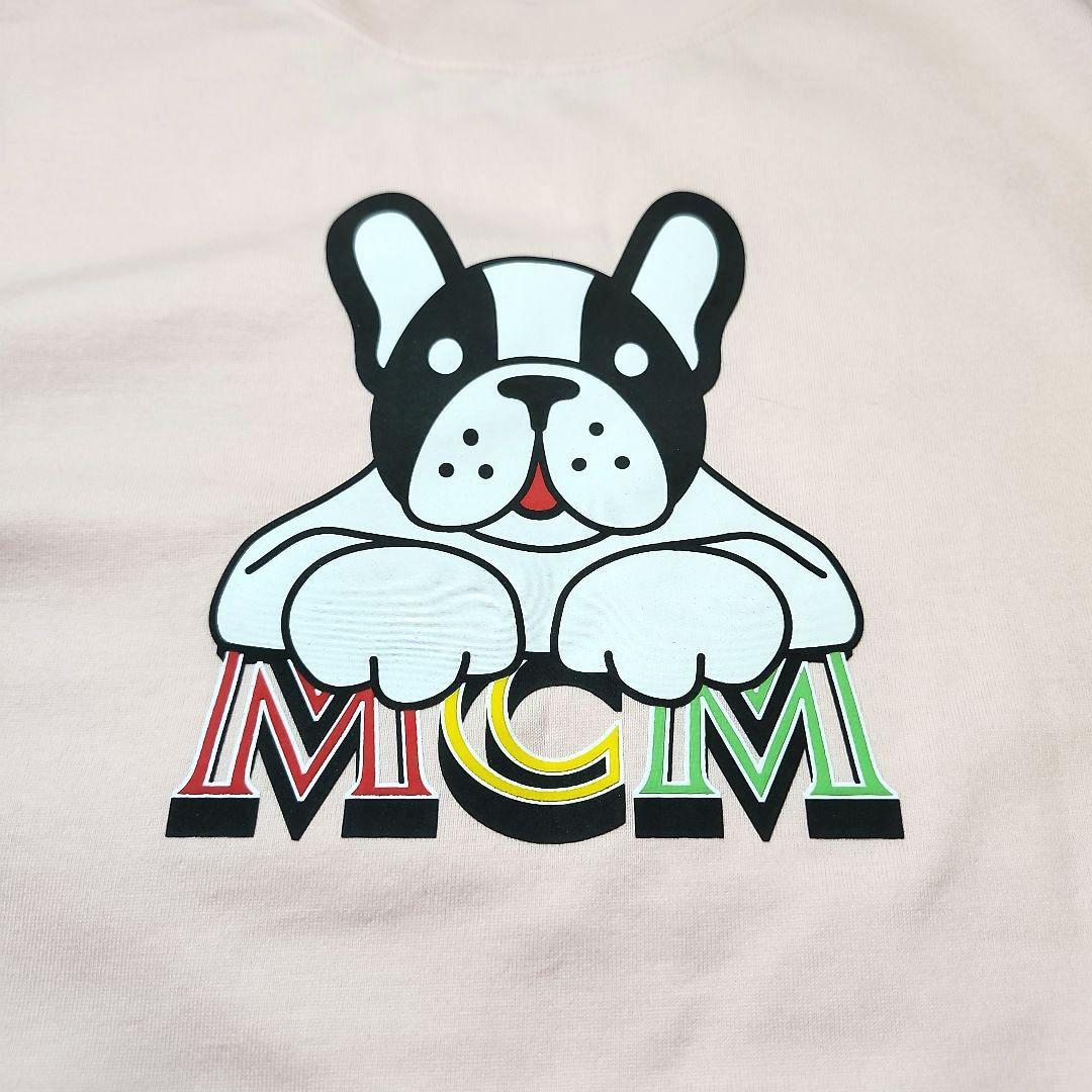 【新品タグ付き】レア　MCM フレンチブルドッグ Tシャツ ピンク