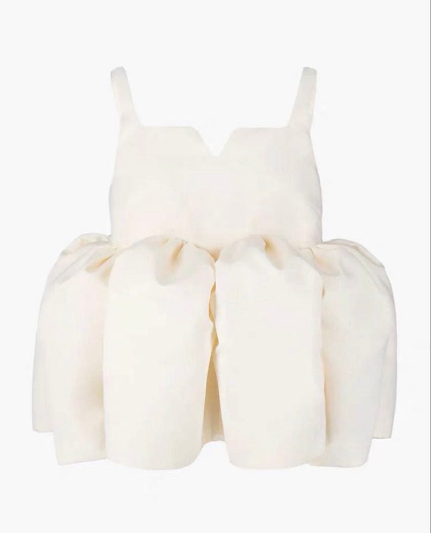 美品 bibiy. BIANCA TOPS ホワイト