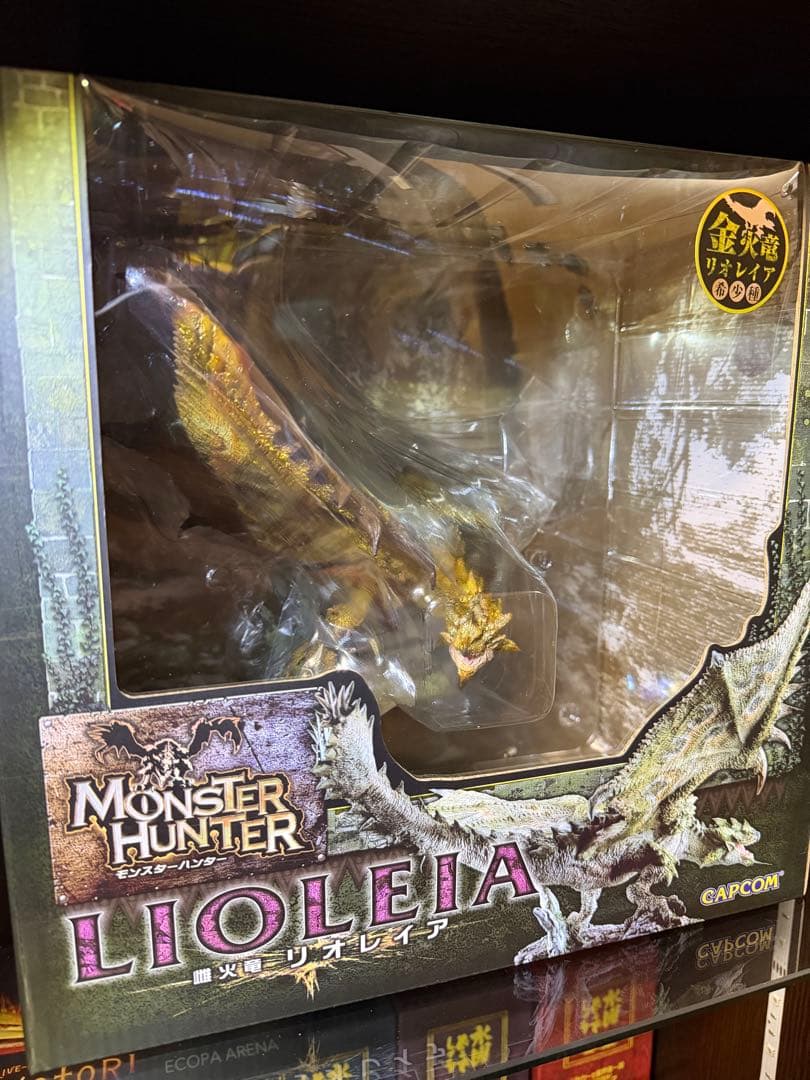 モンスターハンター　CFBクリエイターズモデル　金火竜リオレイア希少種